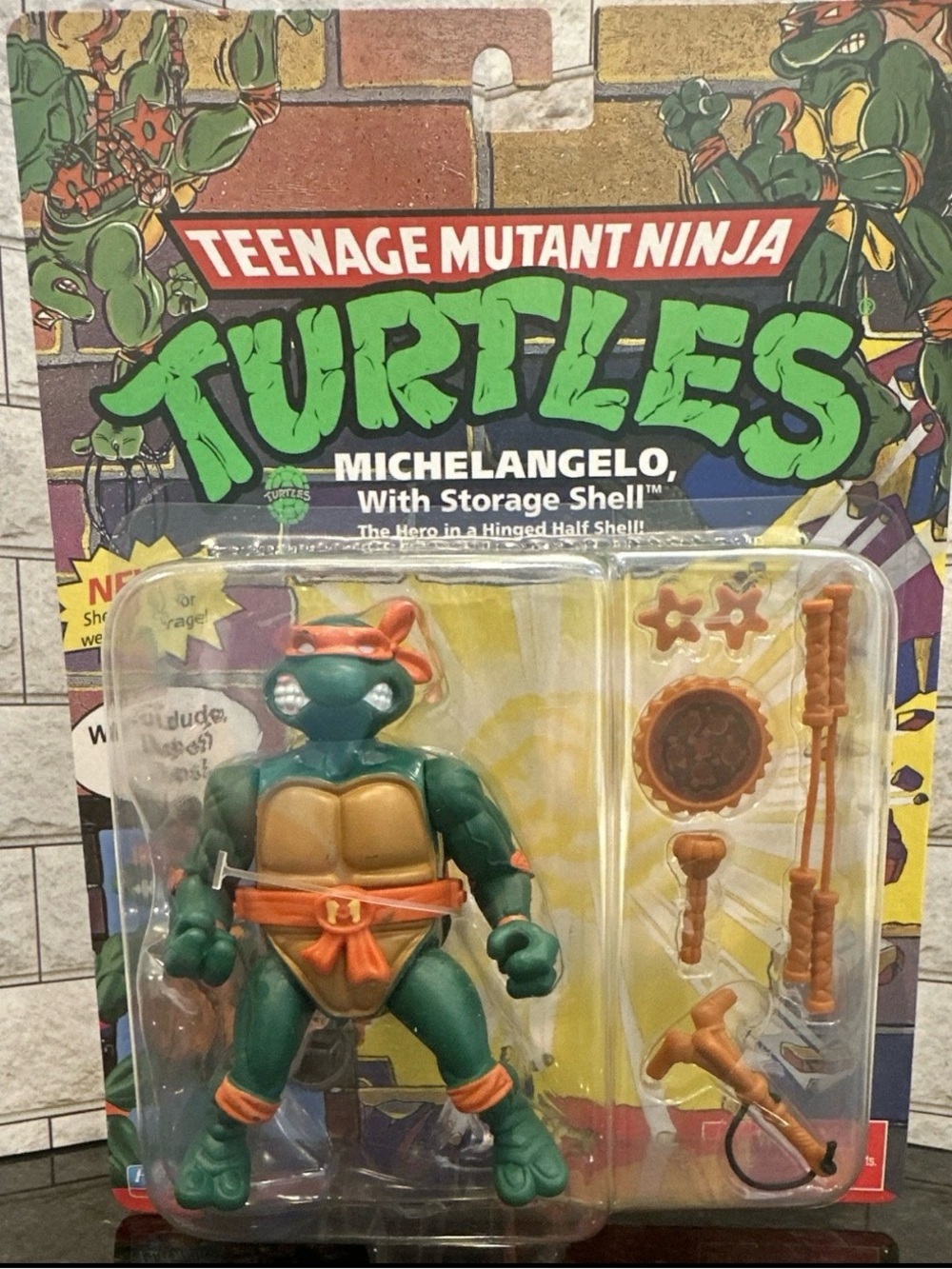 Teenage Mutant Ninja Turtles with storage shell all 4